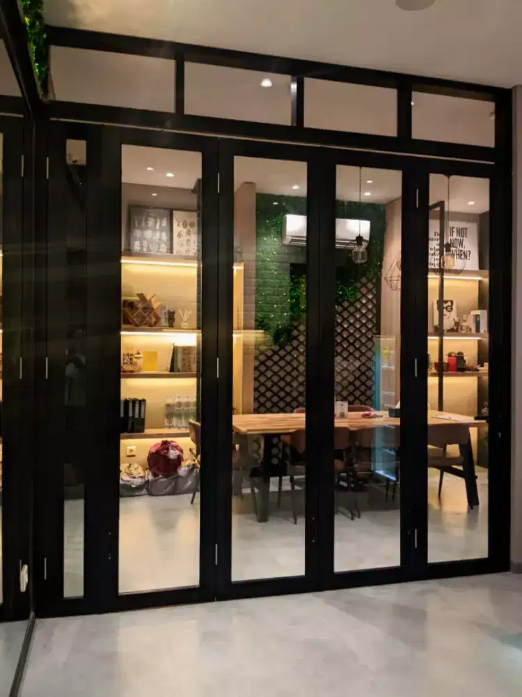 Pintu lipat alumunium cocok untuk interior rumah di tahun ini