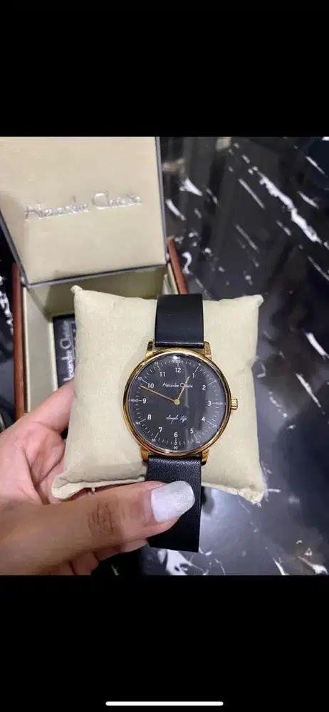 Dijual jam tangan alexandre christie ori