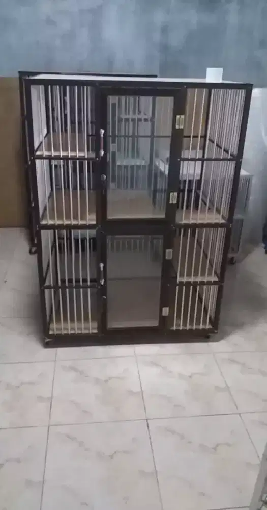 Kandang kucing almunium all rass