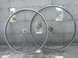 Wheelset 700c balap, balap jadul, hybrid (DIJUAL TANPA BAN)