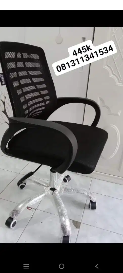 Kursi kantor Jaring hydrolic beroda new