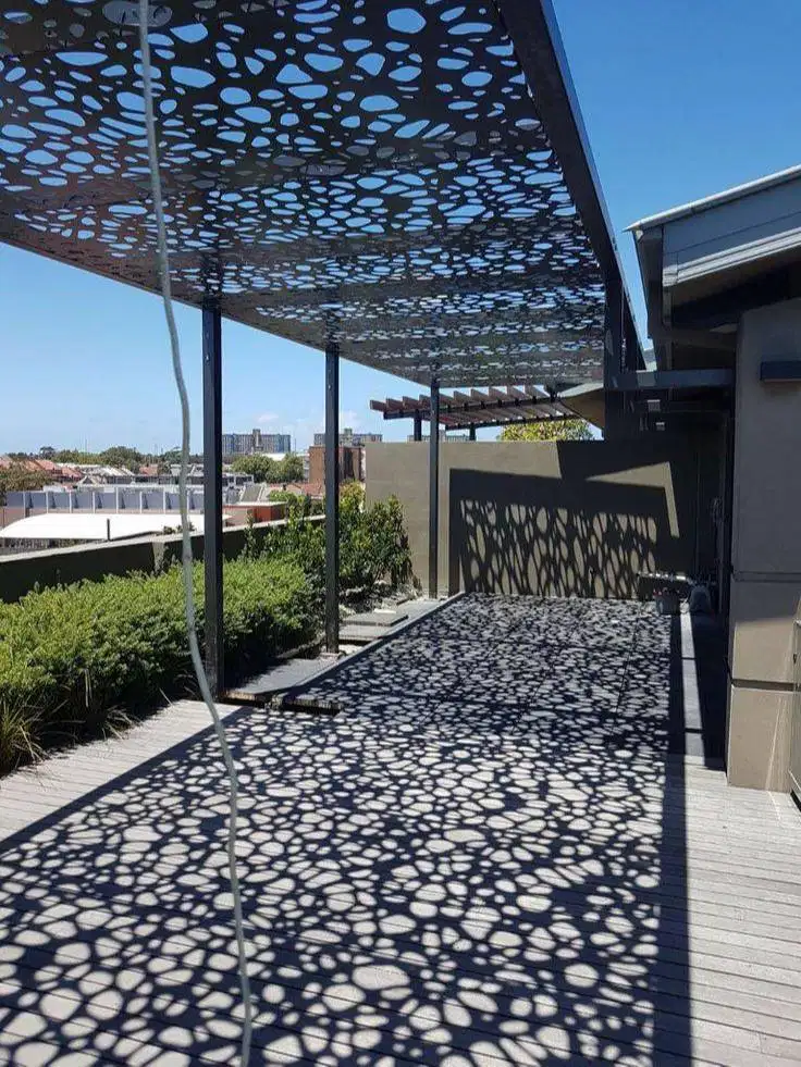 kanopi pargola plat besi cnc laser cutting #1