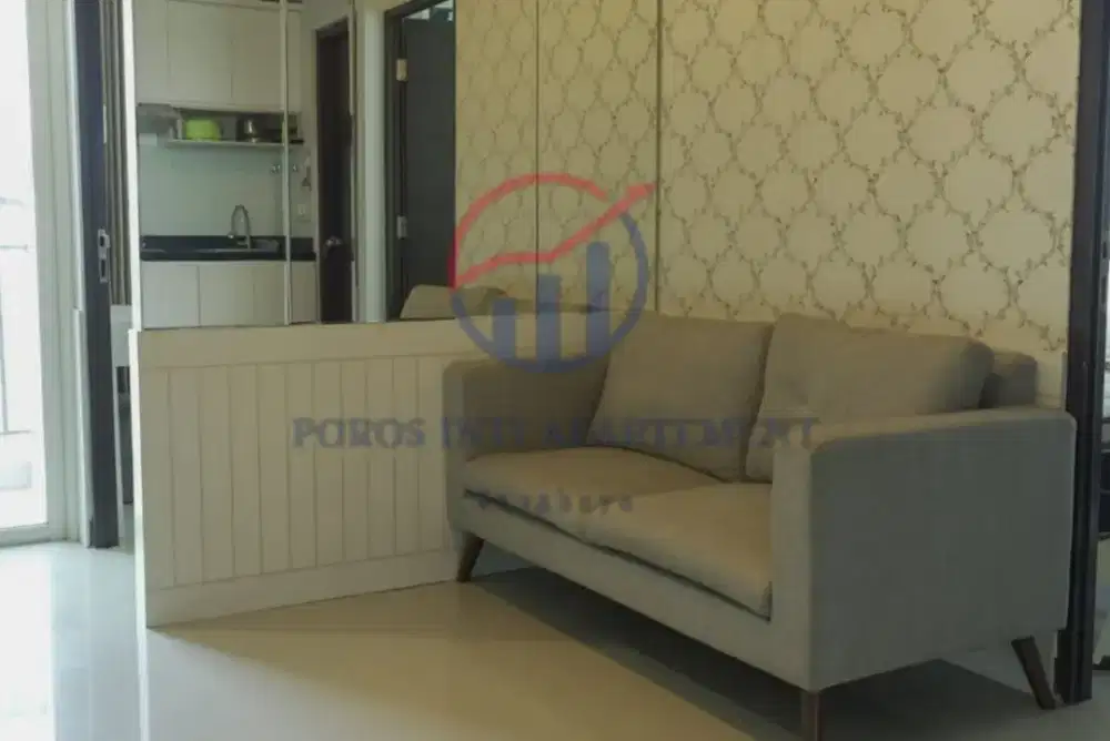 Disewakan Apartemen Unit 2 BR Istimewa Siap Pakai Bersih