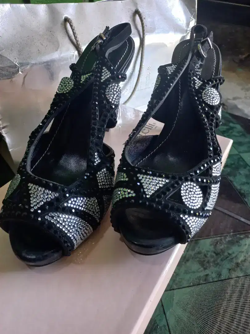 SANDAL HIGH HEELS ROTELLI ORIGINAL  HAK TINGGI PRELOVED