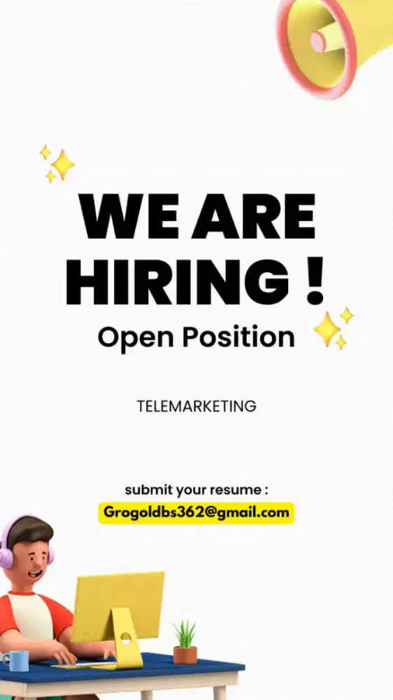 LOWONGAN KERJA TELEMARKETING
