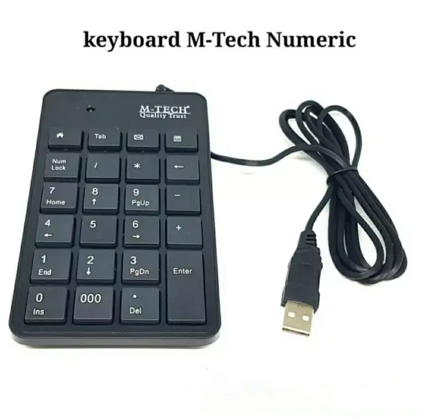 Keyboard numeric M-tech