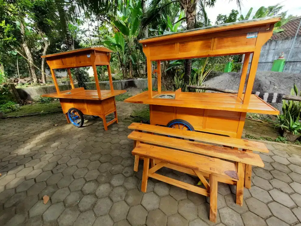 Gerobak angkringan GRATIS ONGKIR BAYAR DITEMPAT COD JABODETABEK %0251%