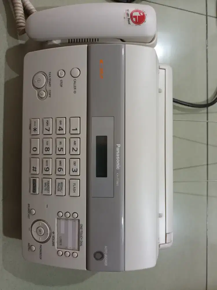 Telepon, faximile Panasonic KX-FT983