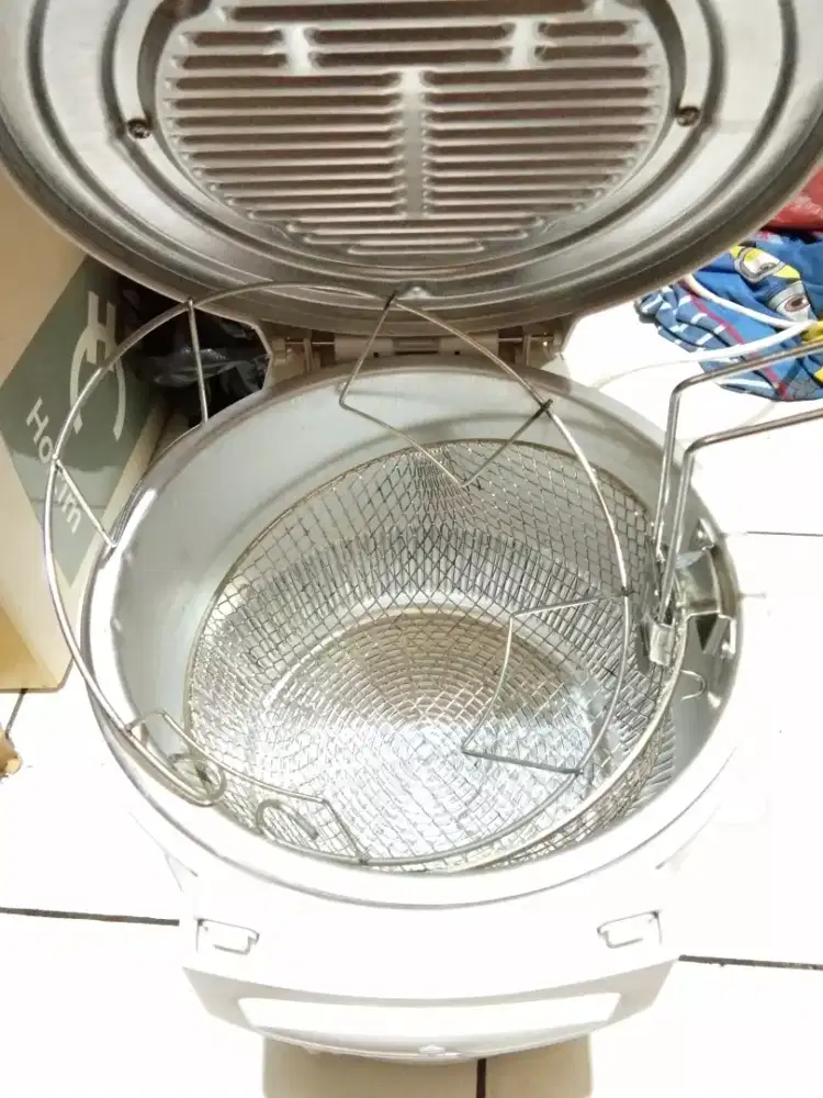 Deep fryer Moulinex T43 made in France,  alat goreng bebas minyak