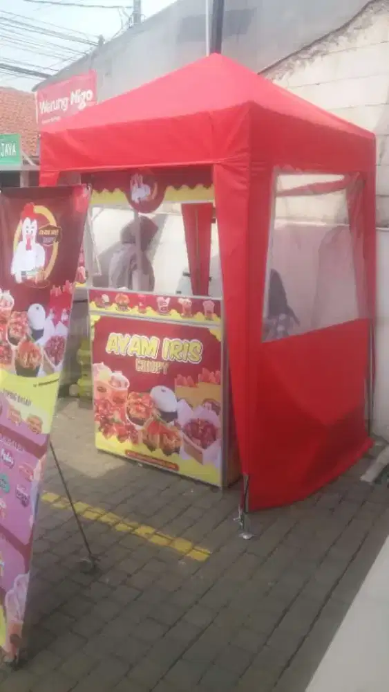 Tersedia tenda stand cafe jualan
