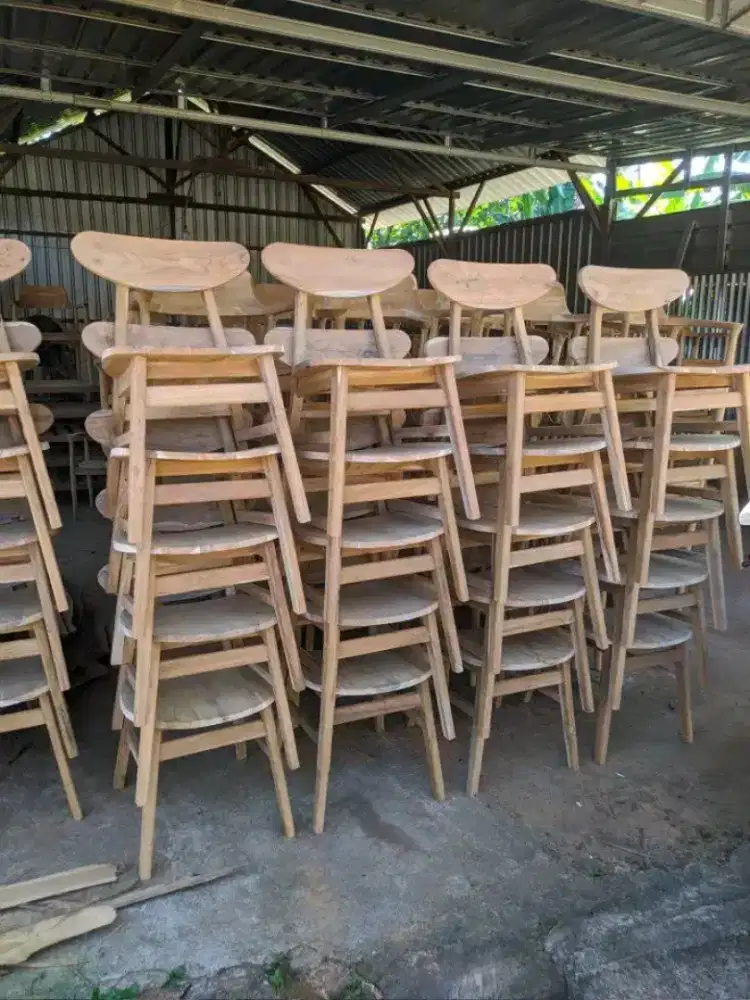 Kursi cafe ropan jati