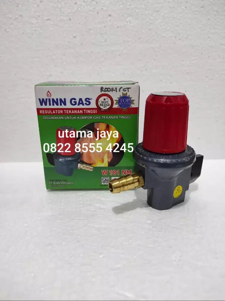 REGULATOR GAS TEKANAN TINGGI WINN GAS W-181NM (BARU)