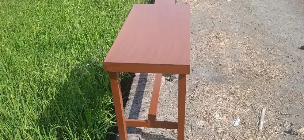 Meja kompor 2 tungku panjang 90cm