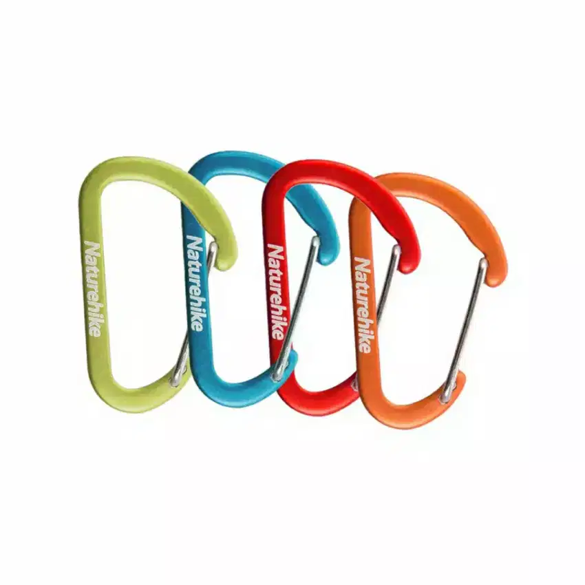 4 pcs Carabiner Karabiner Aluminium Naturehike 4cm Ori