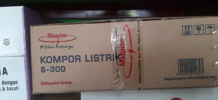 Kompor listrik 1tungku maspion
