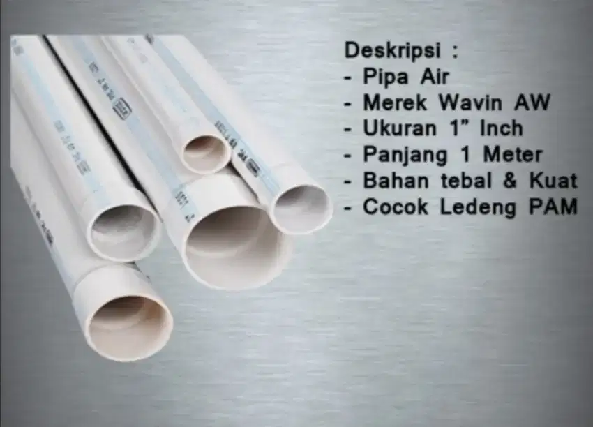 Pipa wavin 1 inci