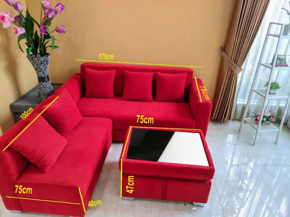 Sofa L Putus STD Ekonomis