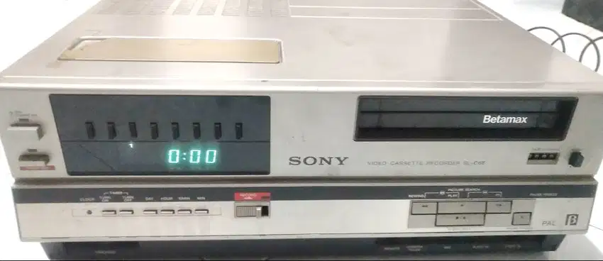 Video Player Sony Betamax SL-C6E Antik Vintage