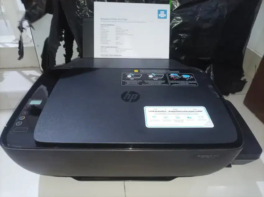 HP Deskjet GT 5810(print,scan,copy).Infuss pabrik.Hasil print ok. COD