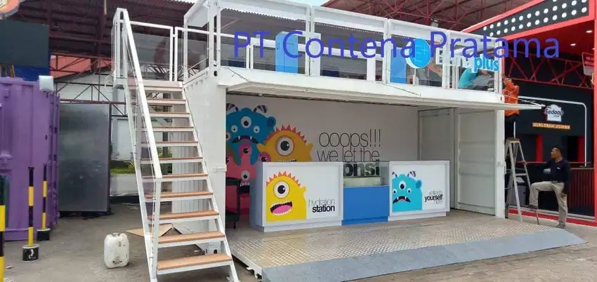 Cafe Container 2 Lantai