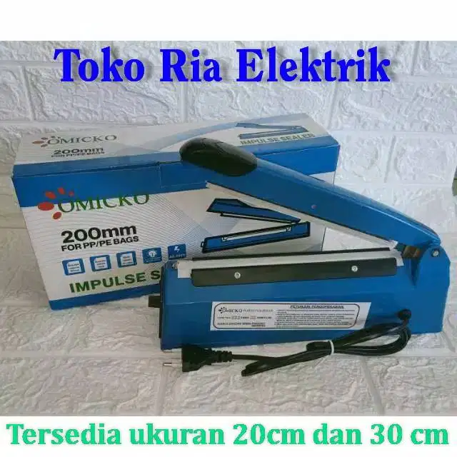 PRESS PLASTIK 20 CM OMICK0 / IMPULSE SEALER OMICKO