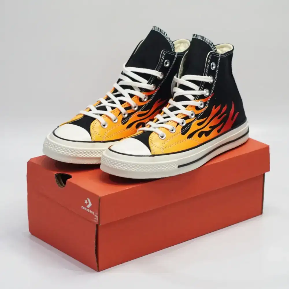 Converse best sale 70s flame