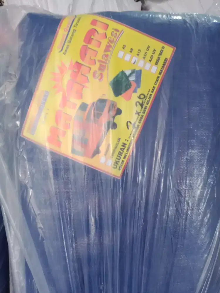 TERPAL TEBAL A12 UKURAN 2 X 20 METER