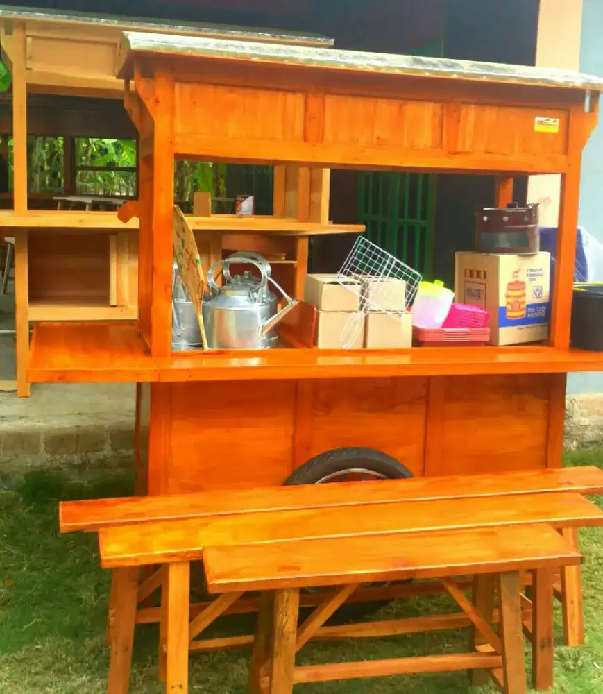 Gerobak angkringan murah gratis ongkir