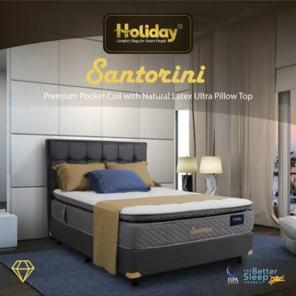 Holiday Springbed Premium Tipe Santorini