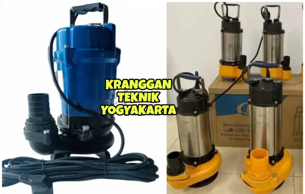 (KRANGGAN TEKNIK)Pompa air celup sirkulasi air kotor sevage pump