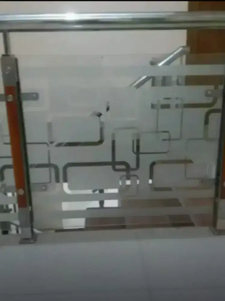 Stiker sanblas motif&kaca film buat kaca lebih berdesain dan bergambar