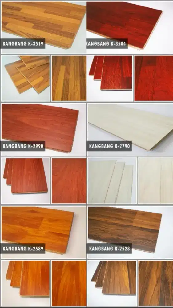 LANTAI PARKET PARQUET LAMINATED FLOOR KAYU 8MM