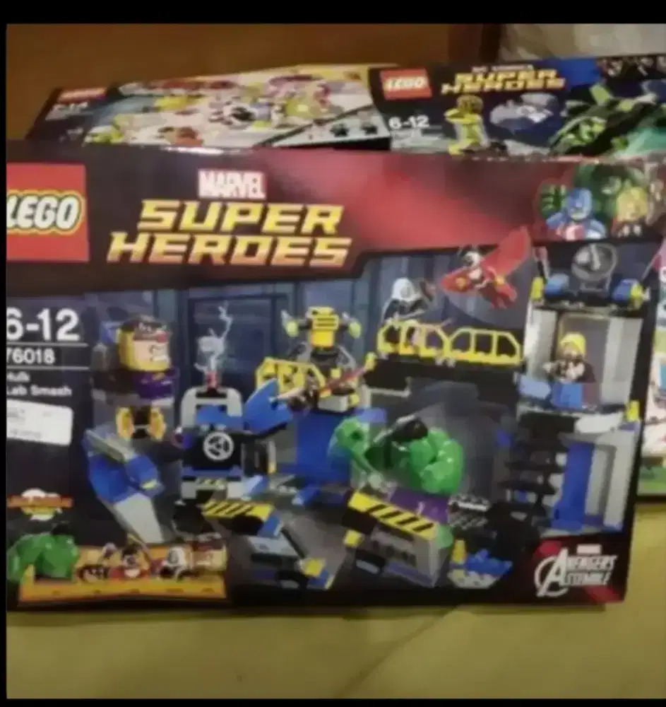 Super Heroes Marvel Lego 76018