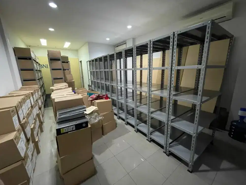 Rak besi 5 susun 40cm x 100cm x 200cm