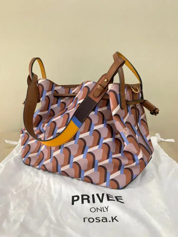 Tas ROSA.K MELROSE MONOGRAM DRAWSTRING ORIGINAL