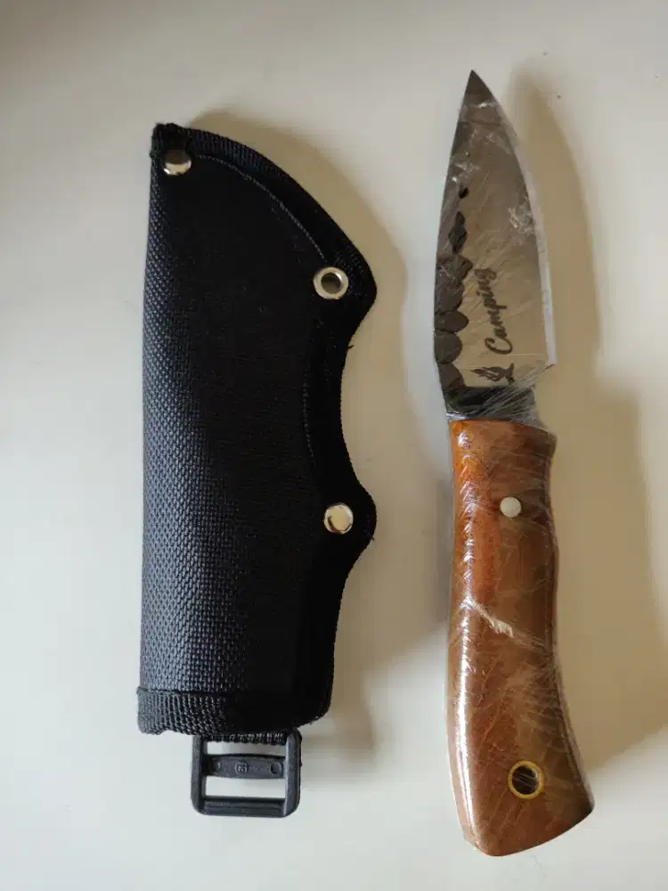 Pisau Bushcraft Camping Hiking New