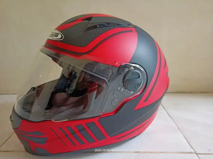 Helm full face Zeus ZS811 AL34 Black Red - Full Face