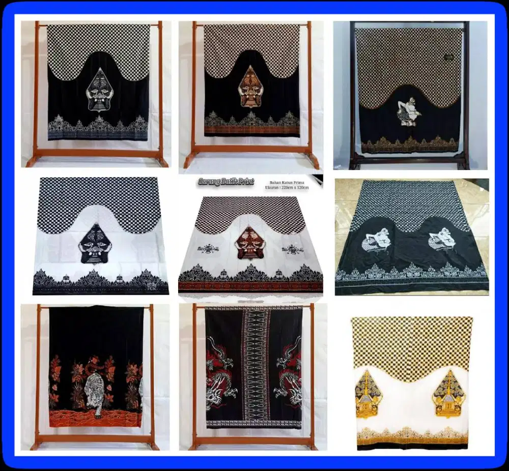 Sarung Batik Gunungan Semar Jawa Dewasa