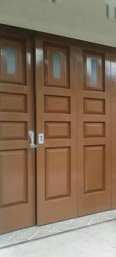 pintu garasi/ruko model sleding tikung
