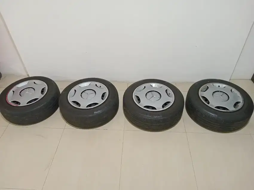 Jual veleg standar R15+wildop ori ex Mercedes benz W202