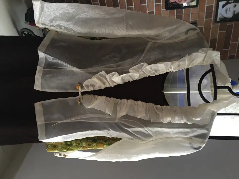 Blzer transparan, ukuran M