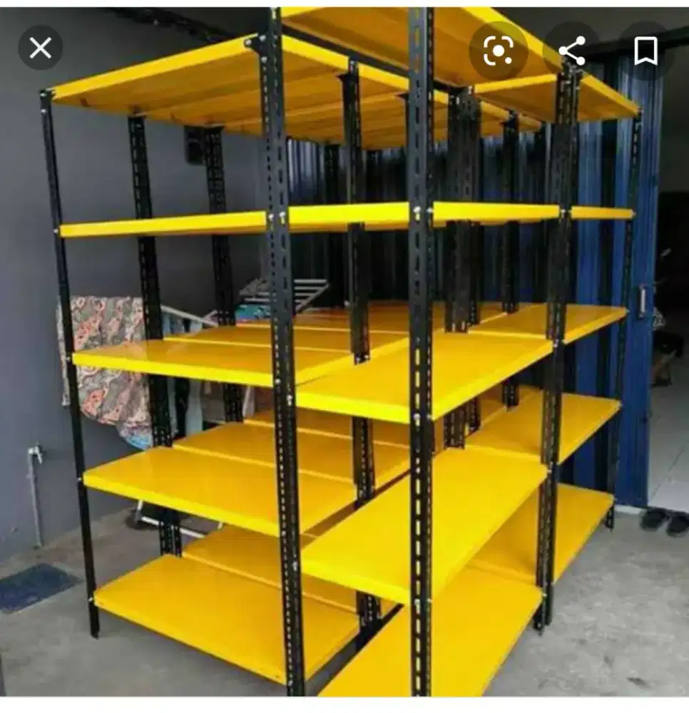 Rak besi susun 5
