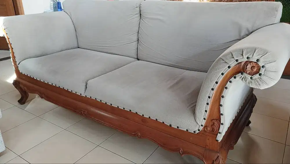 Kursi Sofa Tradisional Kayu Jati Mebel 908426930