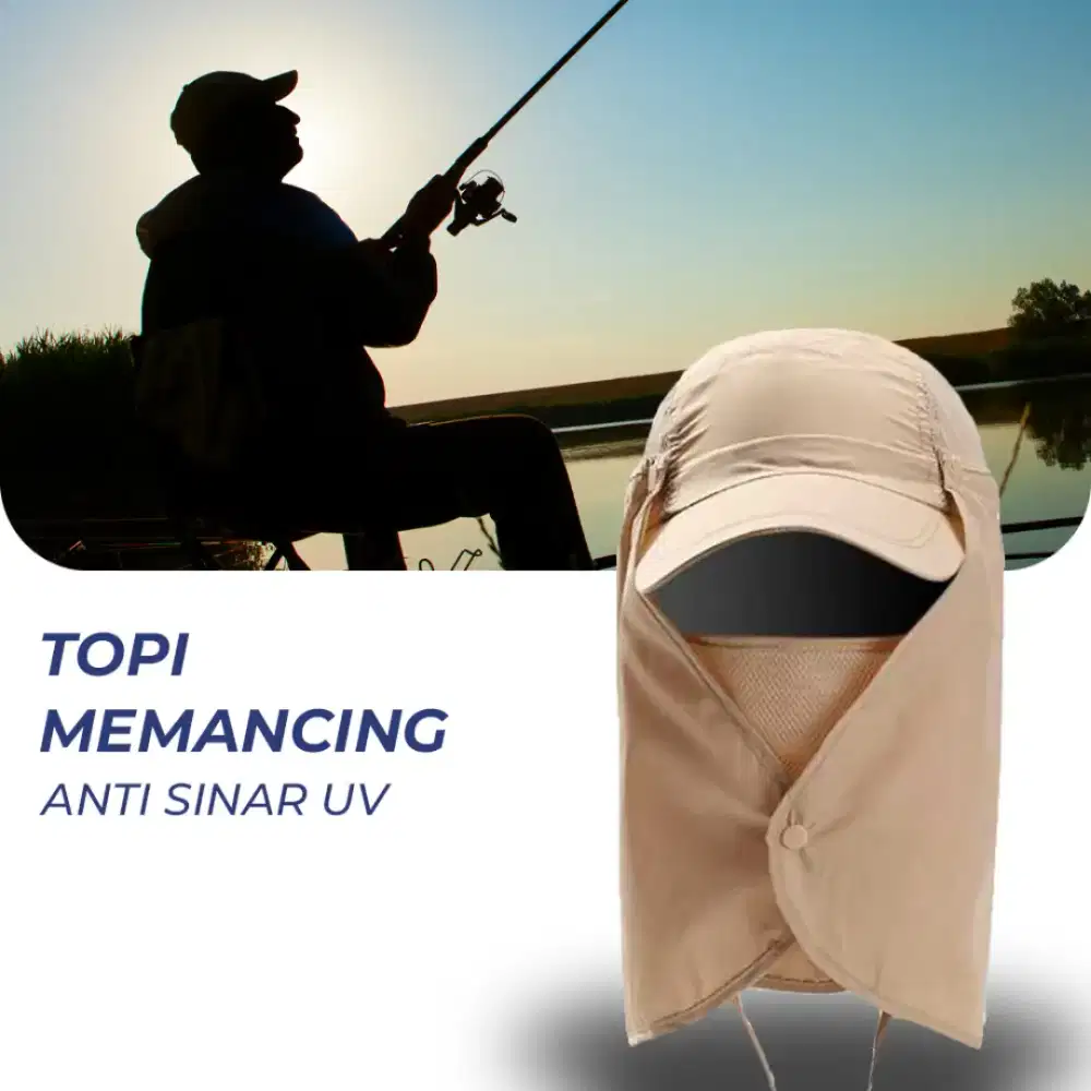 Flymal l topi mancing jepang anti panas UV fishing hot