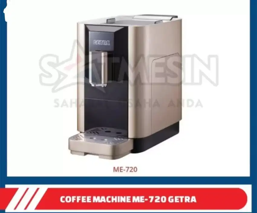 Mesin black coffee expresso full otomatis ME-720 getra kopi me-720