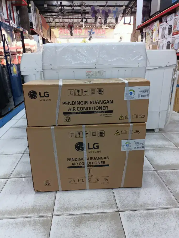 AC LG 1/2PK ,NEW HERCULES,TURBO COOLING,HARGA PLUS PASANG,BARANG BARU.