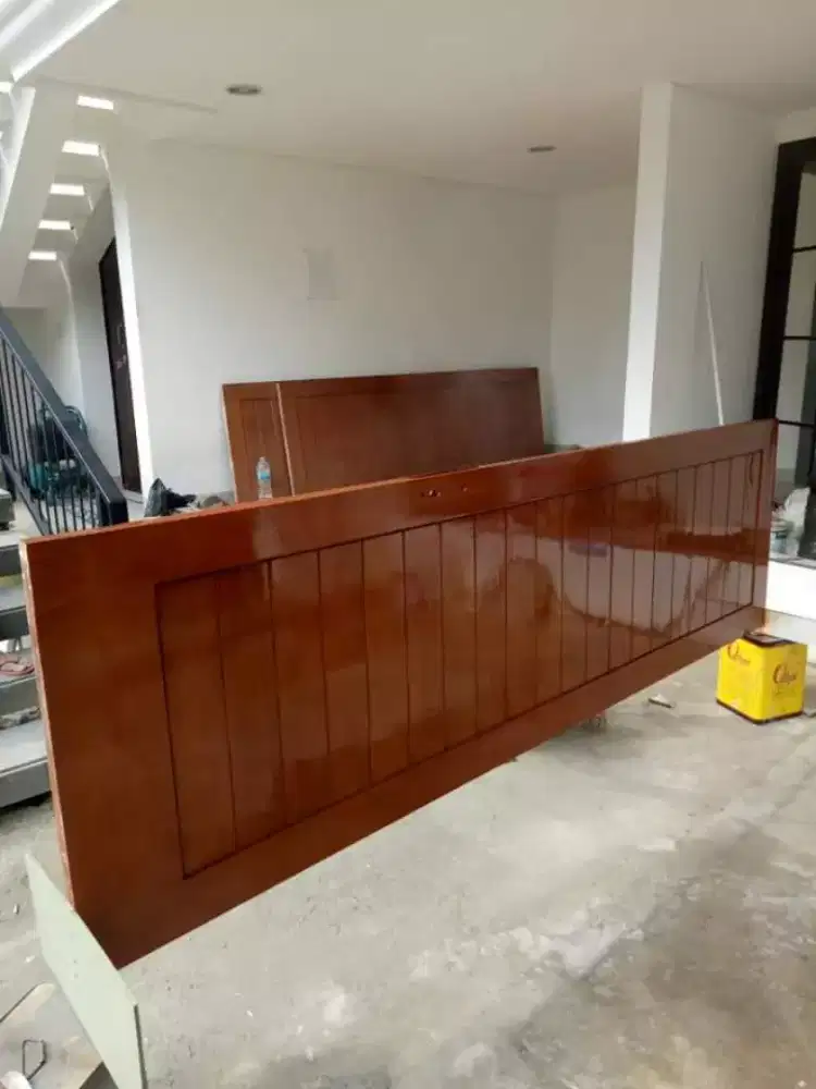 Pintu jati bahan baru dan bekas