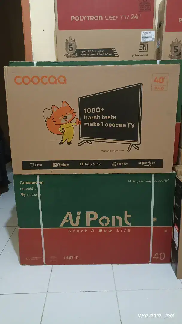 COOCAA 40in SMART Digital tv