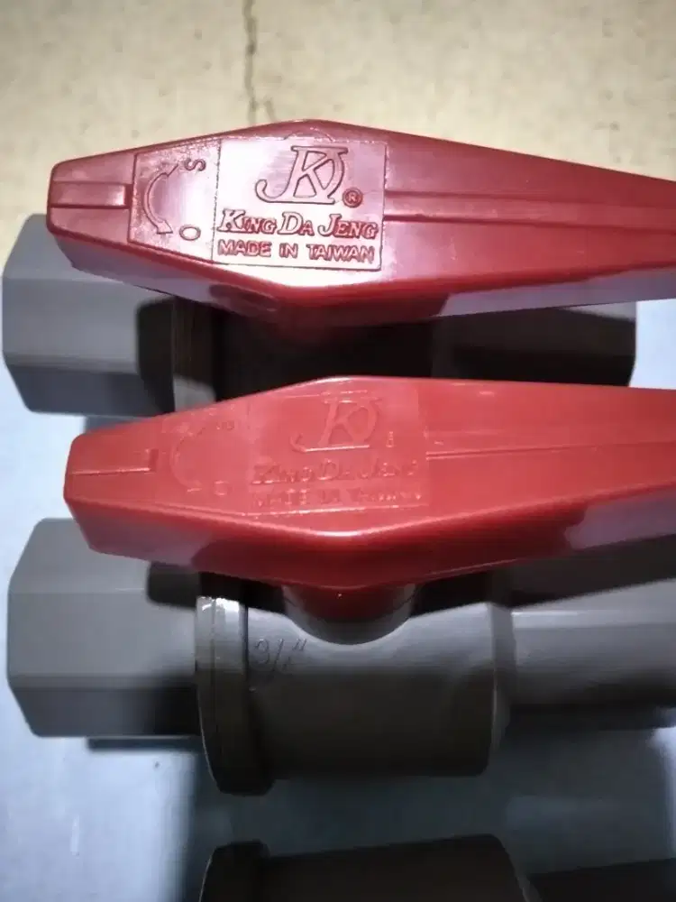 Ball Valve PVC/Stop Kran PVC Polos KDJ 3/4 Taiwan
