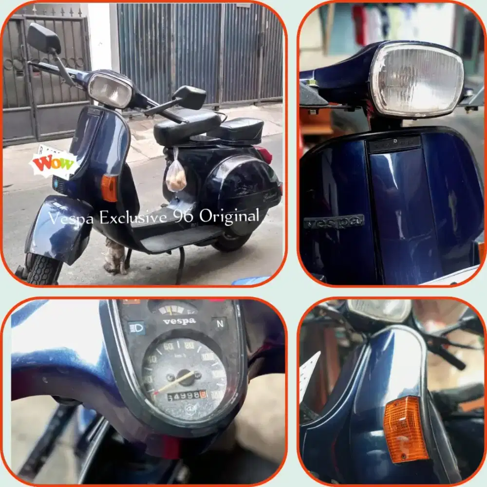 Vespa Exclusive 2 - Motor Bekas - 913933355